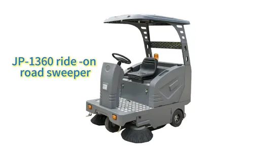 Electric Ride on 1360 Width Road Sweeping Machine Electric Floor Sweeper