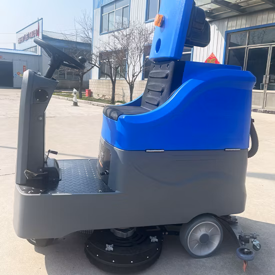 360-Degree Bi-Directional Rotating Self-Cleaning Intelligent Floor Scrubber