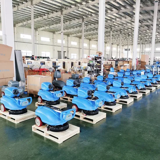 360-Degree Bi-Directional Rotating Self-Cleaning Intelligent Floor Scrubber