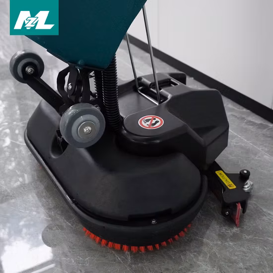 Mini Mop Lavapavimenti con spinta manuale rotante a 360 gradi con impugnatura flessibile